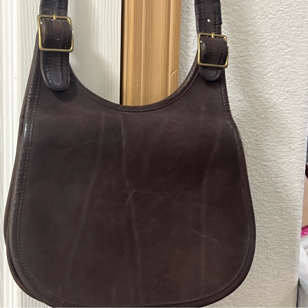 Coach vintage Dark Brown Leather Bag